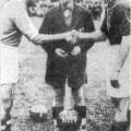 Джузеппе Меацца (слева) перед матчем с венграми на ЧМ-1938 года
