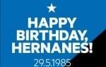 С днем рождения, Эрнанес!