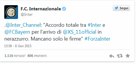 LIVE - Шакири: "Forza Inter!"