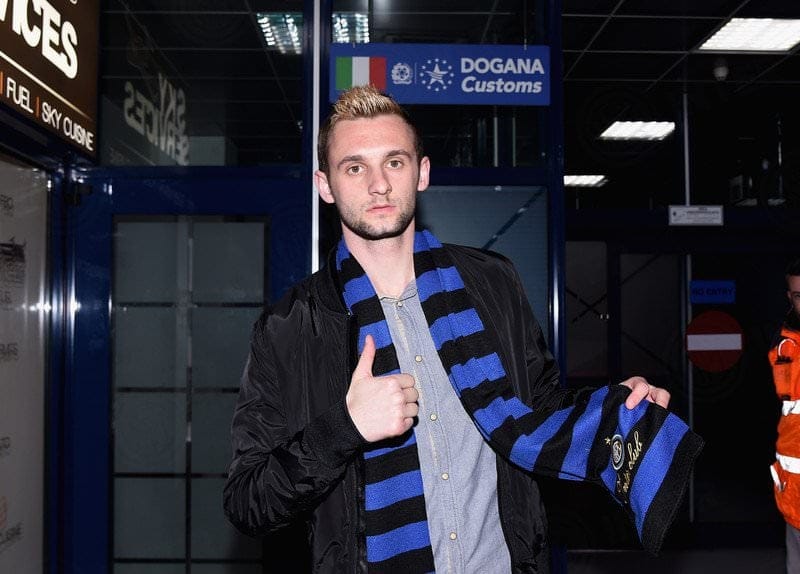 Брозович прибыл в Милан